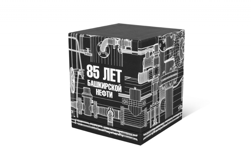 Подарочная коробка крышка-дно с внутренним бортом в Москве, производство на заказ