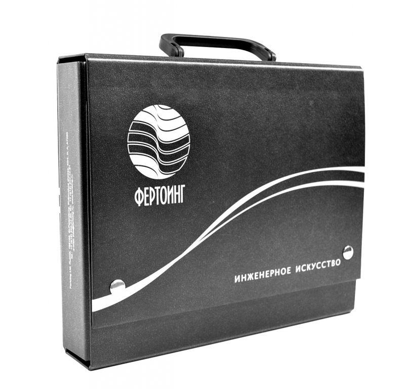 Папка-портфель для промо-материалов. Презентер для выставки. в Москве, производство на заказ