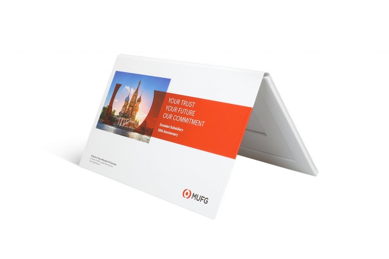 Кашированная папка для вложений в Москве, производство на заказ