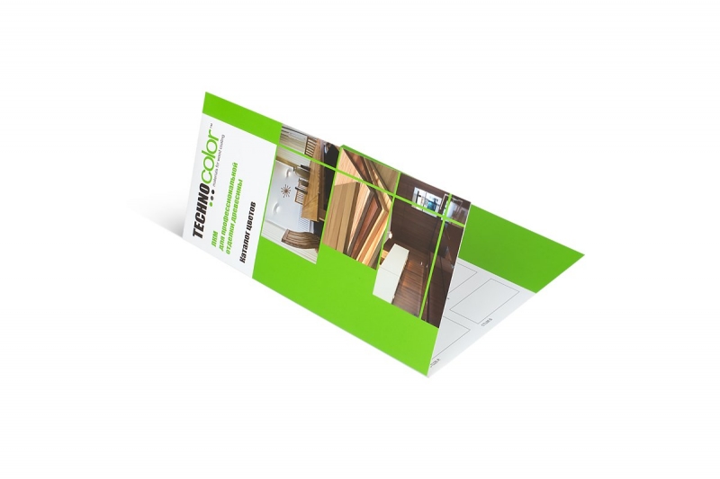 Картонная слимованная папка в Москве, производство на заказ