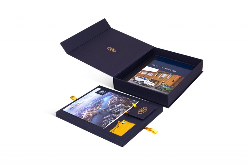 Премиум набор в коробке с клапаном на магните в Москве, производство на заказ