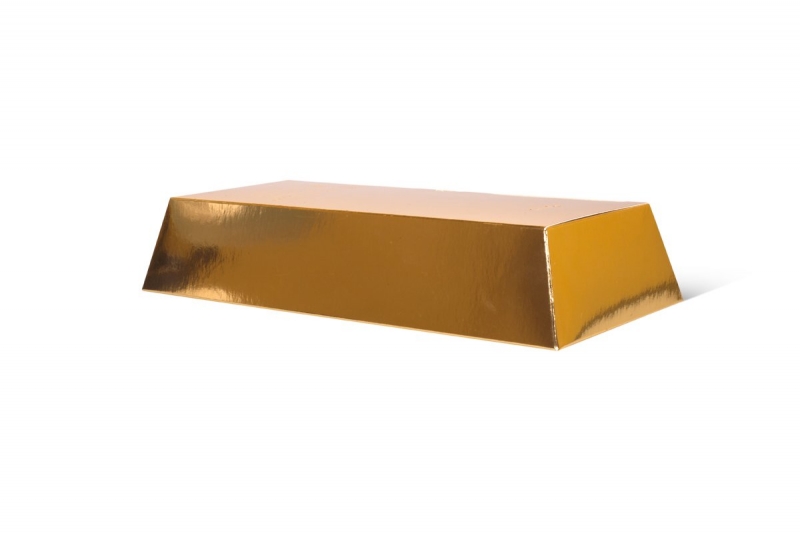 Коробка-слиток из картона в Москве, производство на заказ