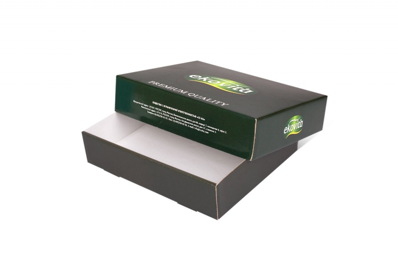 Коробка крышка-дно из МГК в Москве, производство на заказ