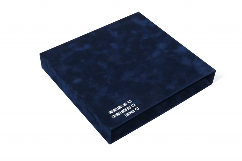 Кашированный бархатом футляр в Москве, производство на заказ