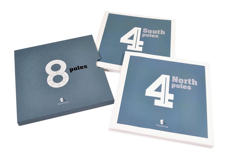 Дизайнерский футляр для двух буклетов в Москве, производство на заказ