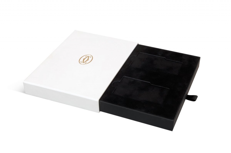 Кашированный пенал с тиснением — Cartier в Москве, производство на заказ