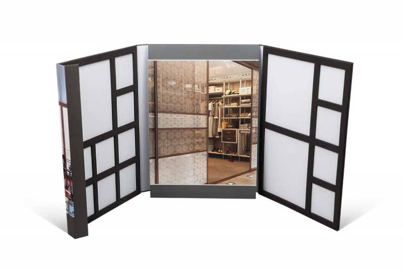 Папка под образцы стекол в Москве, производство на заказ