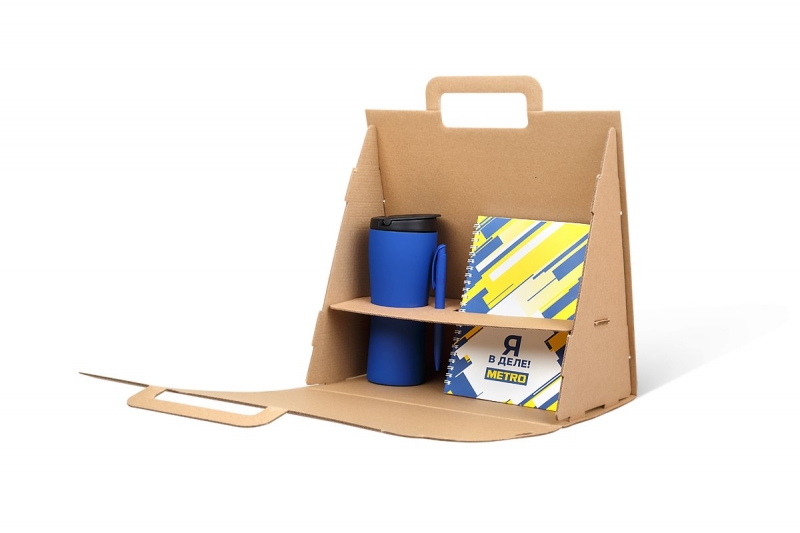 Коробка-пакет из МГК для набора в Москве, производство на заказ