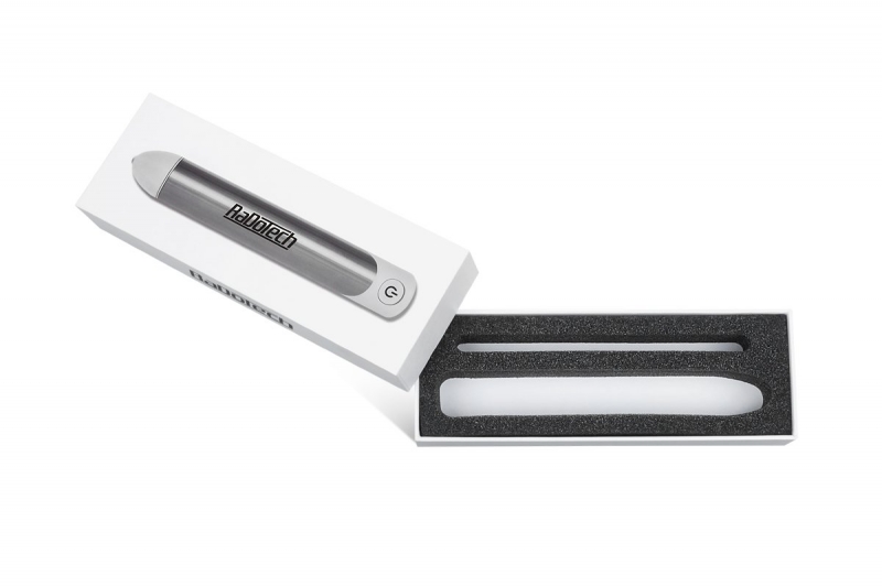 Кашированная коробка крышка-дно с острыми углами в Москве, производство на заказ