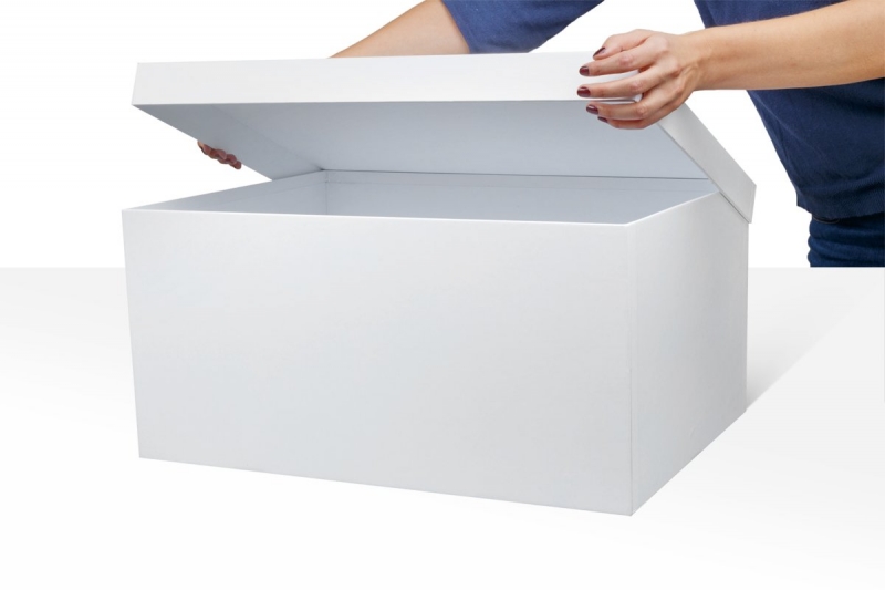 Большая фирменная коробка в Москве, производство на заказ