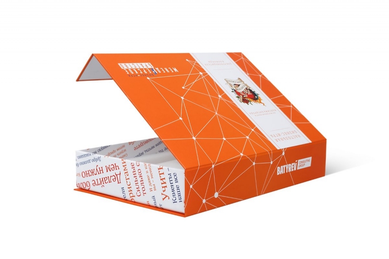 Фирменные коробки на заказ с логотипом в Москве, производство на заказ