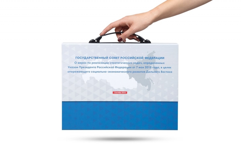 Кашированная папка с многослойным изолоновым ложементом в Москве, производство на заказ