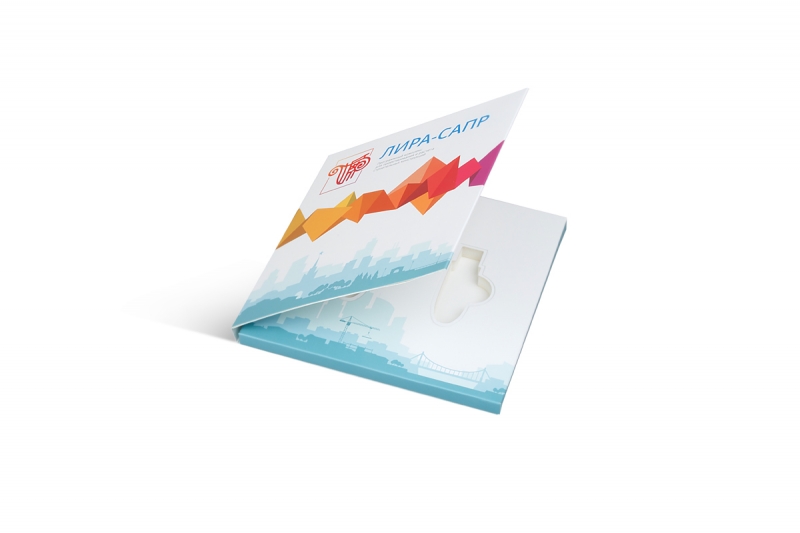 Упаковка с логотипом под диск и флешки в Москве, производство на заказ