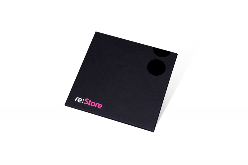 Кашированный кардпак с лентой под карту в Москве, производство на заказ