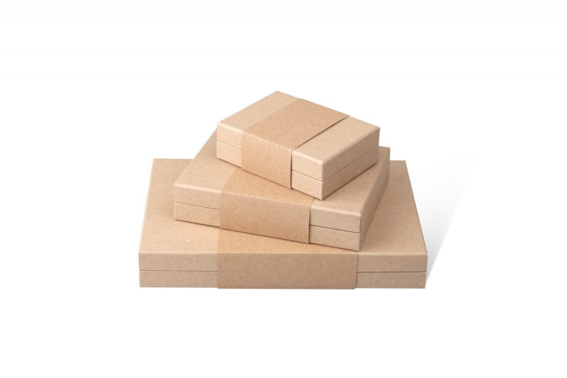Набор коробок из крафта в Москве, производство на заказ