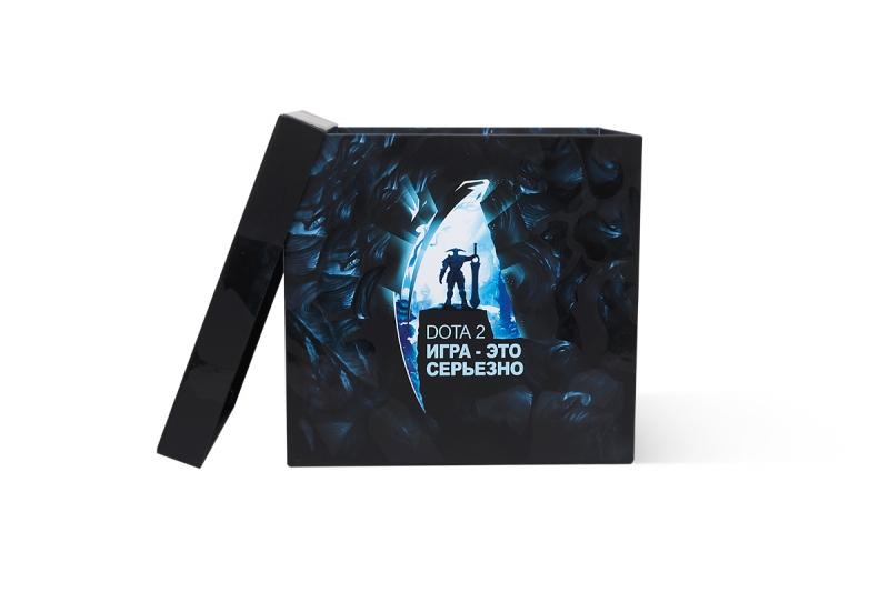 Коробка для тематического набора DOTA 2 в Москве, производство на заказ