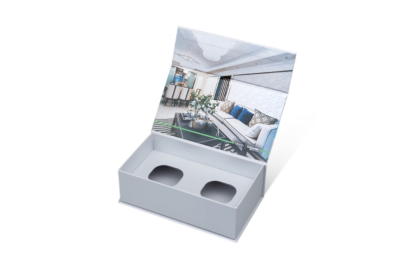 Коробка с клапаном на магните под образцы выключателей в Москве, производство на заказ