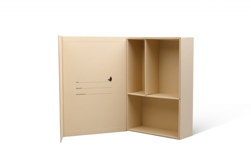 Коробка для детского подарочного набора в Москве, производство на заказ