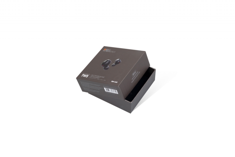 Коробка под Bluetooth-наушники в Москве, производство на заказ