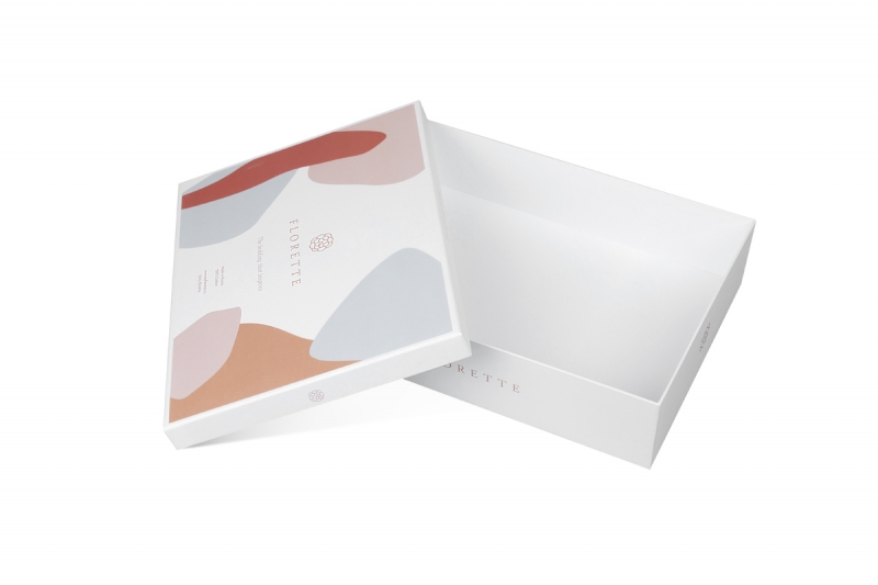 Кашированная коробка для текстиля в Москве, производство на заказ