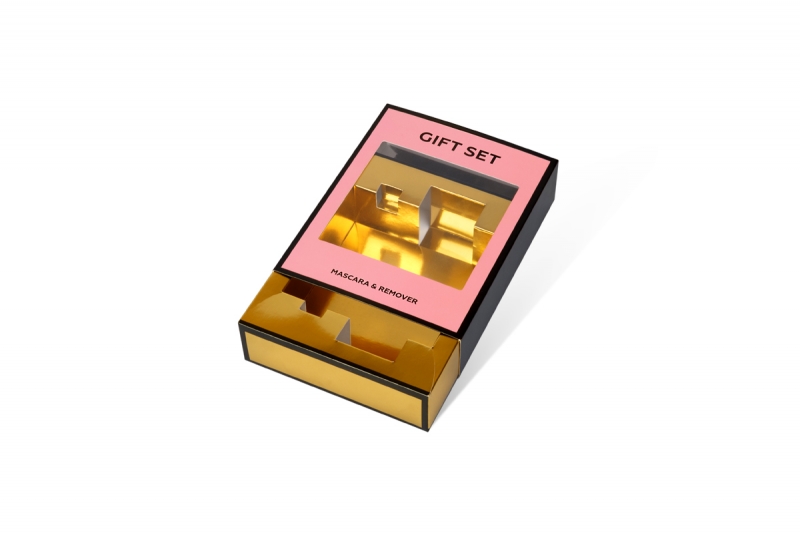 Подарочная коробка для косметических средств в Москве, производство на заказ