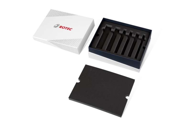 Коробка крышка дно с внутренним бортом и ложементами в Москве, производство на заказ