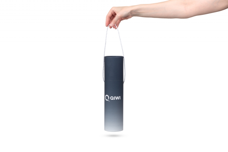 Подарочный тубус для бутылки в Москве, производство на заказ