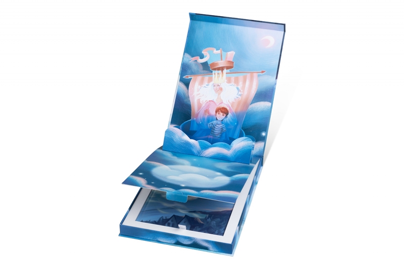 Подарочная коробка с Pop-up эффектом в Москве, производство на заказ