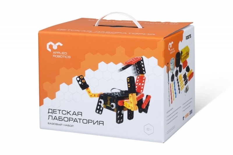 Картонная коробка под самосборый конструктор в Москве, производство на заказ