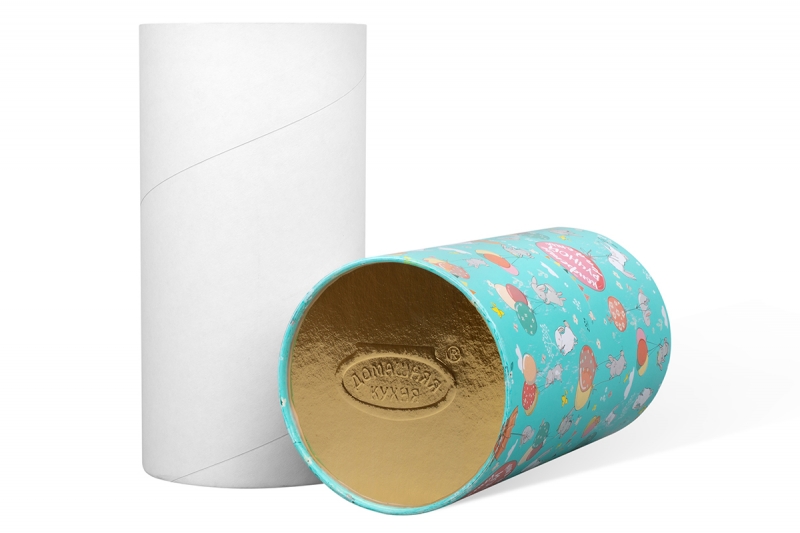 Коробка-тубус для кондитеров в Москве, производство на заказ