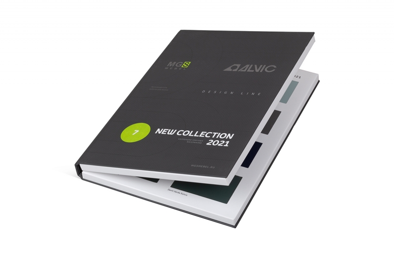 Кашированная премиум папка для образцов плитных материалов в Москве, производство на заказ