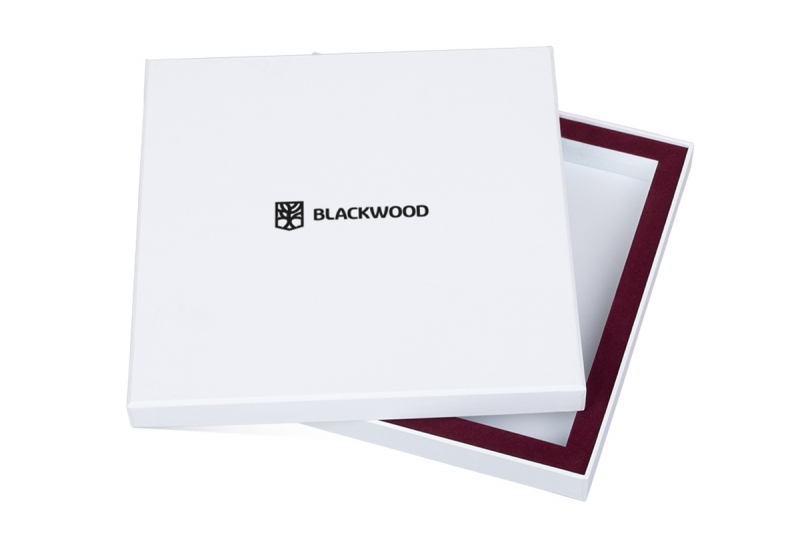 Кашированная коробка для подарочного набора в Москве, производство на заказ