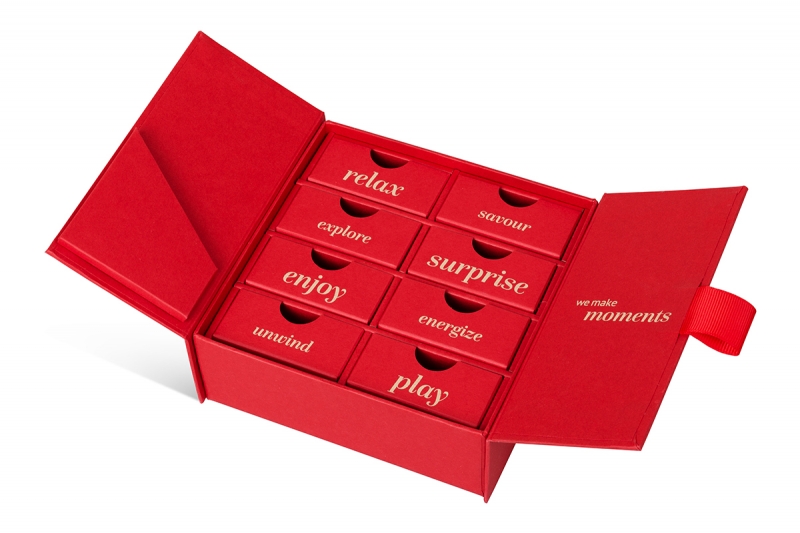 Подарочная адвент-коробка в Москве, производство на заказ