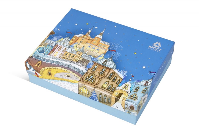 Подарочная коробка в Москве, производство на заказ