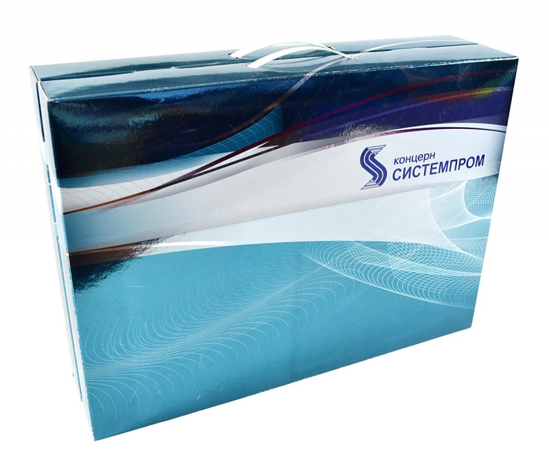 Кашированный портфель с изолоновым ложементом для комплекта продукции в Москве, производство на заказ