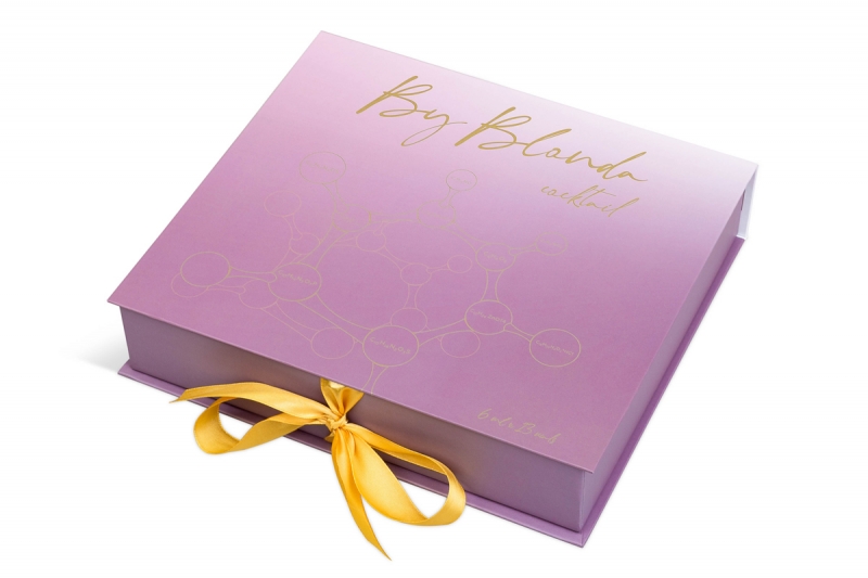 Коробка для косметических средств в Москве, производство на заказ