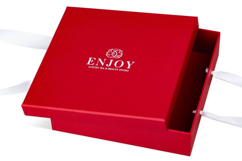 Кашированная коробка для SPA набора в Москве, производство на заказ