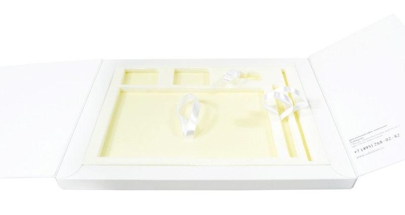 Welcome-pack с ложементом для сопроводительных материалов. Сабидом в Москве, производство на заказ