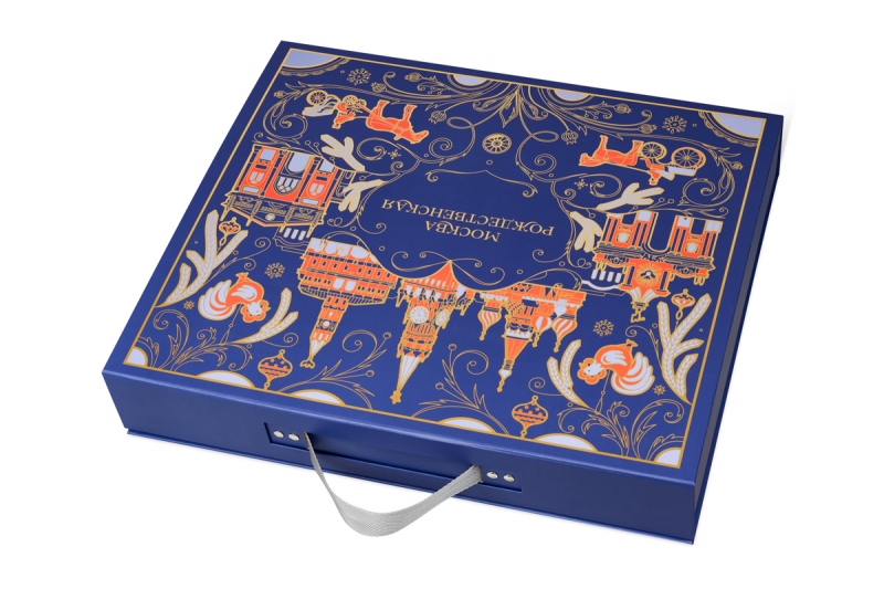 Подарочная коробка-чемодан для РЖД в Москве, производство на заказ