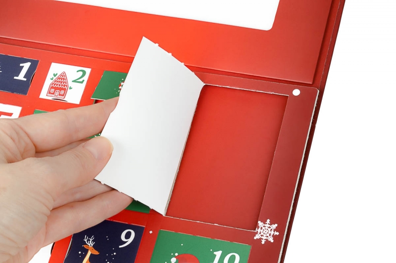 Адвент-календарь для Столото в Москве, производство на заказ