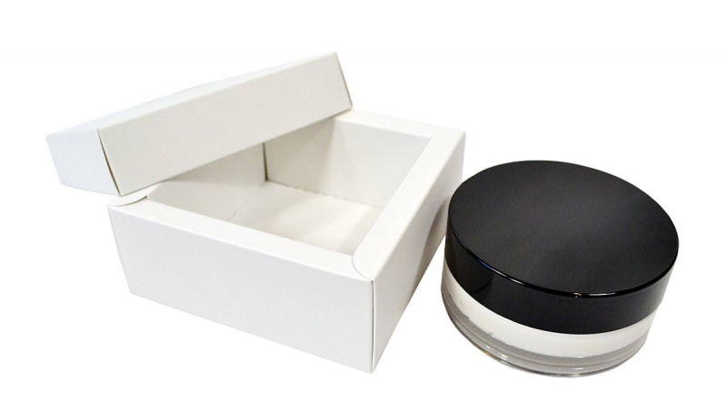 Коробка крышка-дно для косметики в Москве, производство на заказ