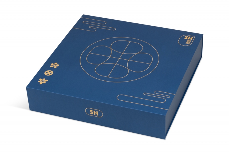 Коробка-трансформер для набора суши от Suchi House в Москве, производство на заказ