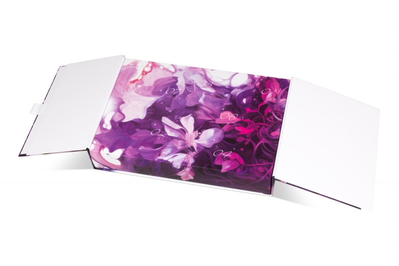 Кашированный адвент-календарь в Москве, производство на заказ