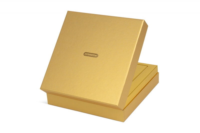 Кашированная коробка для студии Артемия Лебедева в Москве, производство на заказ