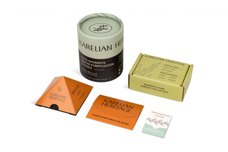 Набор упаковки для камней Karelian Heritage в Москве, производство на заказ