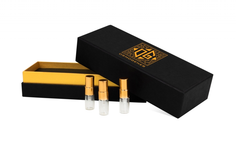 Коробка с внутренним бортом для парфюмерии в Москве, производство на заказ