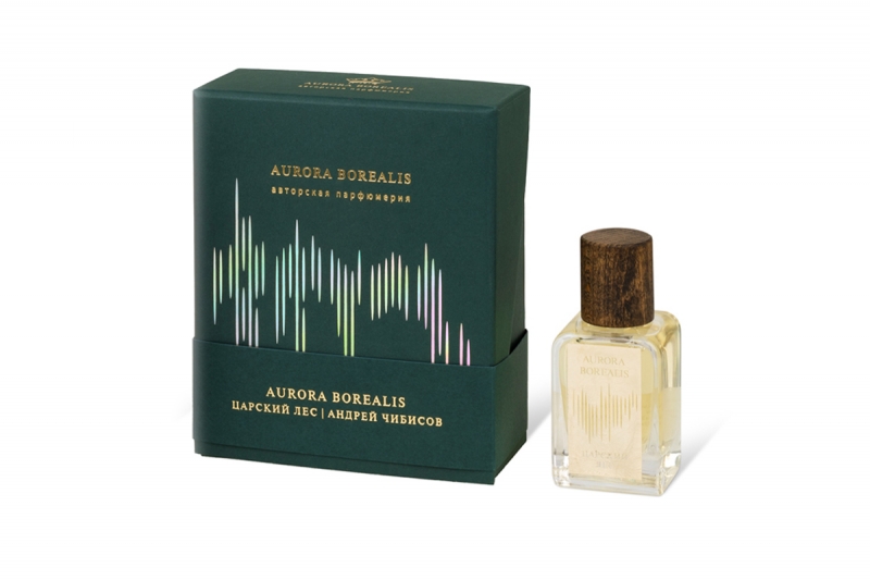 Кашированная коробка со скошенным бортом для духов в Москве, производство на заказ