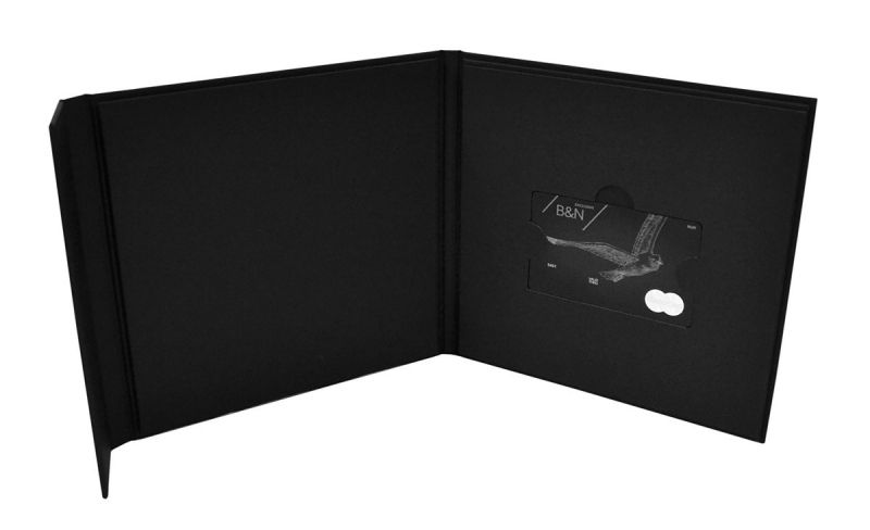 Индивидуальная упаковка для пластиковой карты. Газпромнефть в Москве, производство на заказ