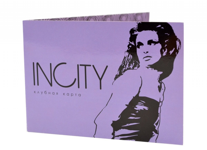 Упаковка для пластиковой карты в Москве, производство на заказ