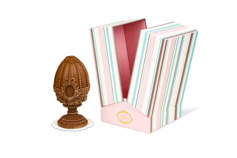 Коробка со створками для кафе "Пушкин" в Москве, производство на заказ